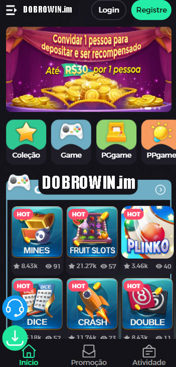Como Funciona o Dobrowin Casino